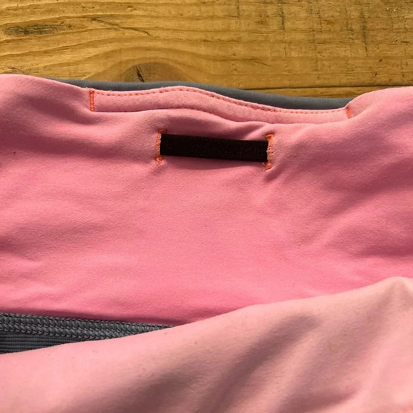 ! Lululemon Run Speed Shorts Block-It Pocket Confetti Cake Multi Blue Deni… - Picture 6 of 8